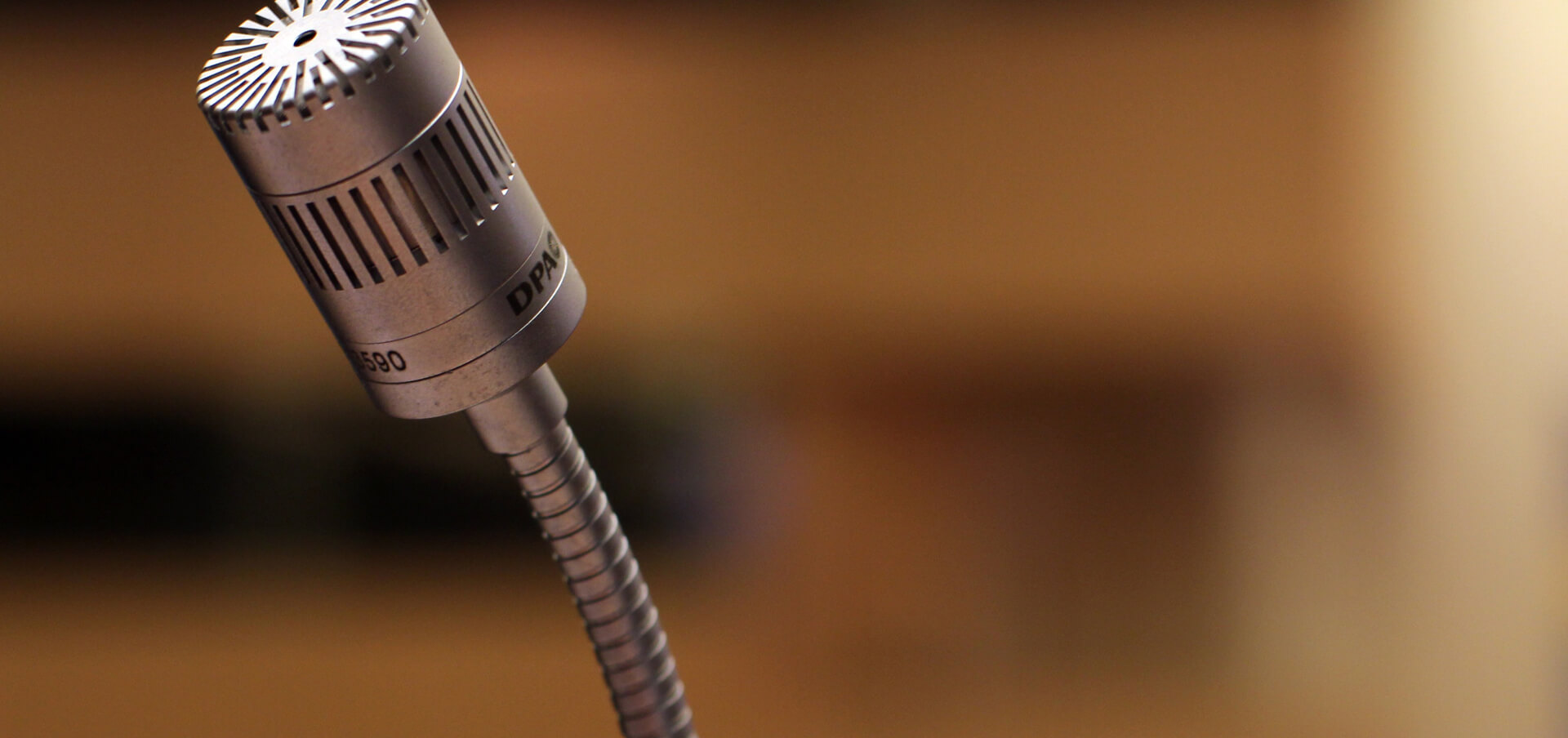A microphone close up